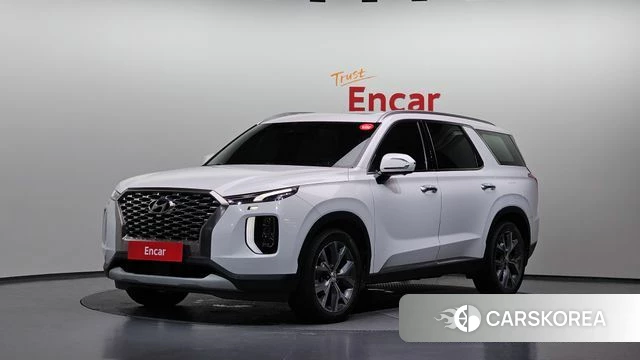 Hyundai Palisade 2021 Белый из Кореи