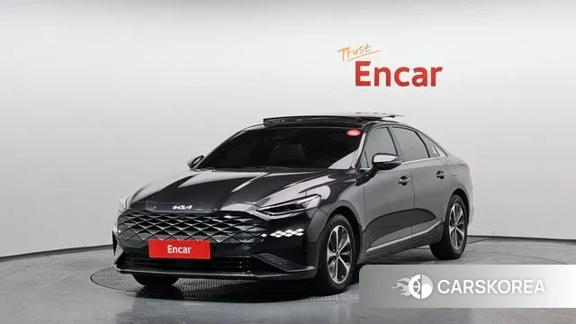Kia K8 Hybrid 2022 Серый из Кореи