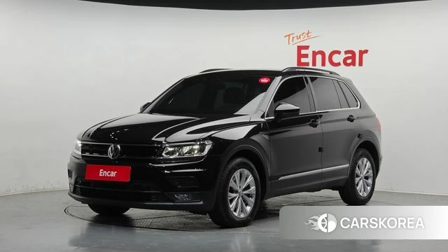 Volkswagen Tiguan second Generation 2018 Черный из Кореи
