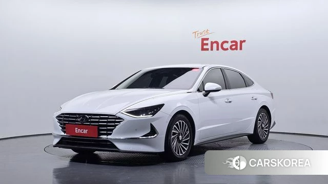 Hyundai Sonata Hybrid (DN8) 2021 Белый из Кореи