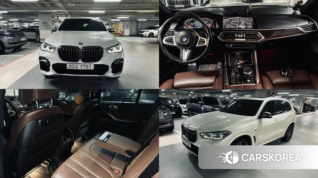 BMW X5 (G05) 2019 Белый из Кореи