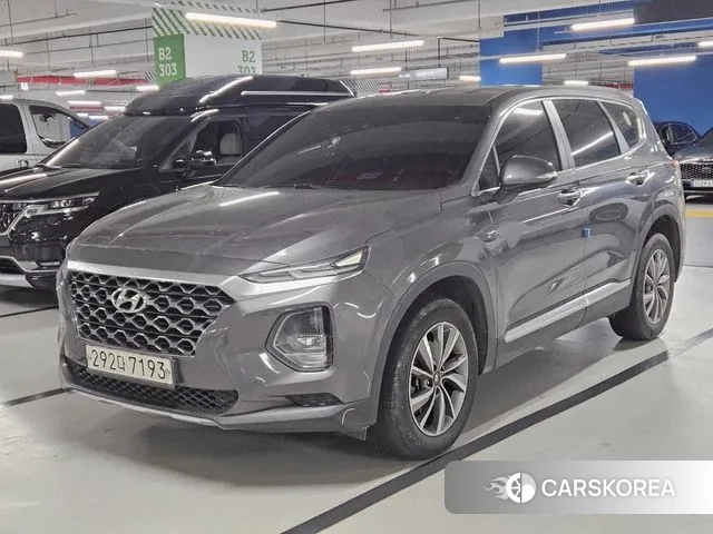 Hyundai Santa Fe TM 2019 Серый из Кореи