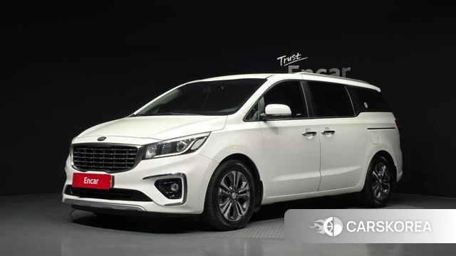 Kia The New Carnival 2018 Белый из Кореи
