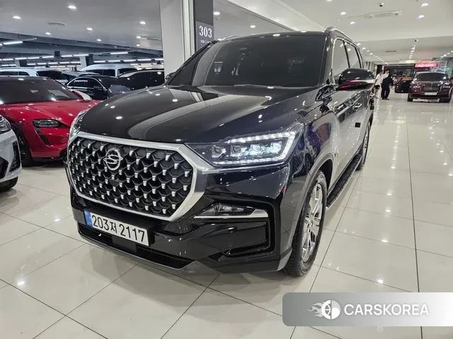 Ssangyong All New Rexton 2021 Черный из Кореи