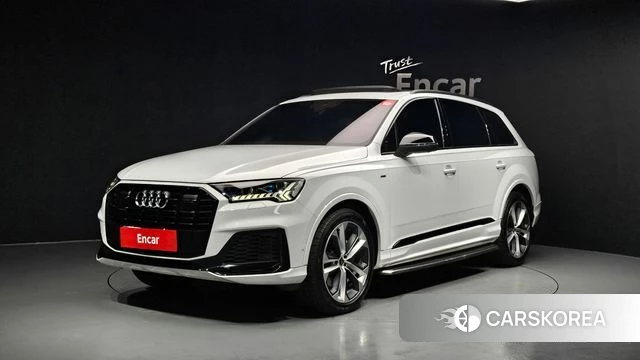 Audi Q7 (4M) 2022 Белый из Кореи