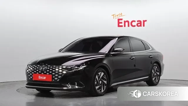 Hyundai The New Grandeur IG Hybrid 2021 Черный из Кореи
