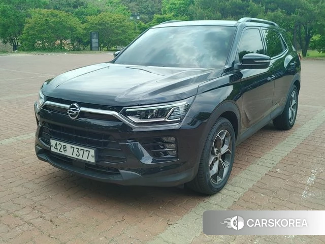 Ssangyong Beautiful Korando 2019 Черный из Кореи