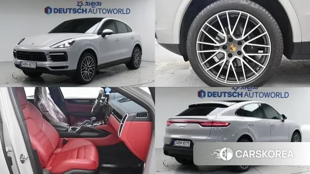 Porsche Cayenne (PO536) 2022 Серебристо-серый из Кореи