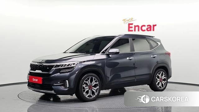 Kia Seltos 2021 Серый из Кореи