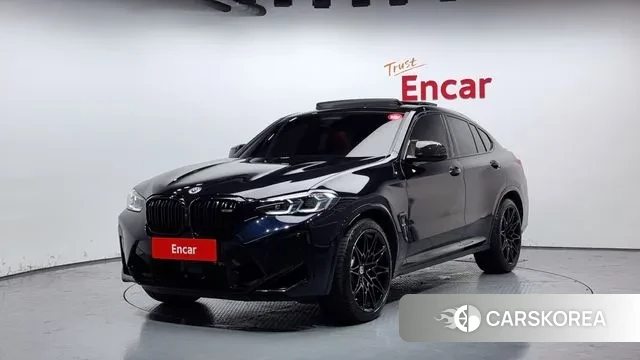 BMW X4M (G02) 2022 Черный из Кореи