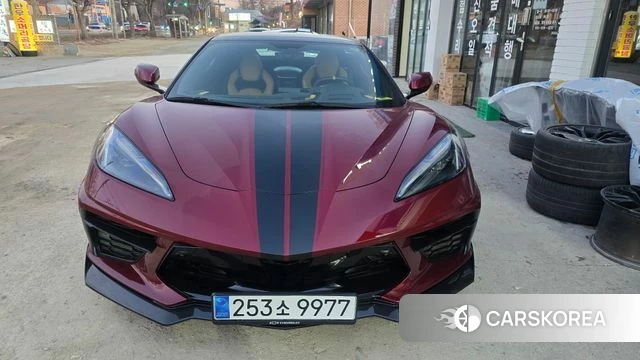 Chevrolet Corvette 2020 Фиолетовый из Кореи