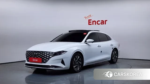 Hyundai The New Grandeur IG Hybrid 2020 Белый из Кореи