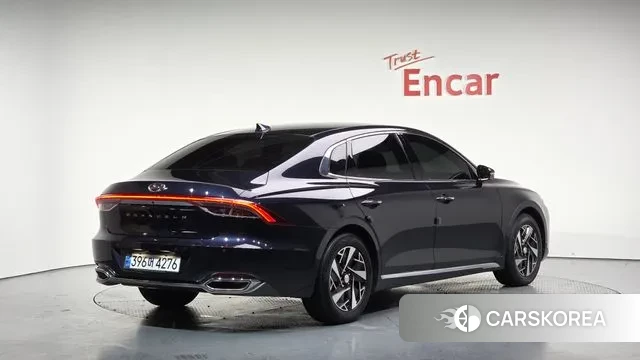 Hyundai The New Grandeur IG Hybrid 2021 Синий из Кореи