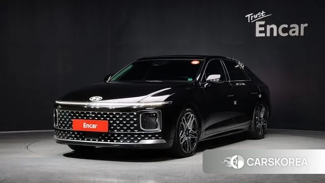 Hyundai Grandeur Hybrid (GN7) 2023 Черный из Кореи