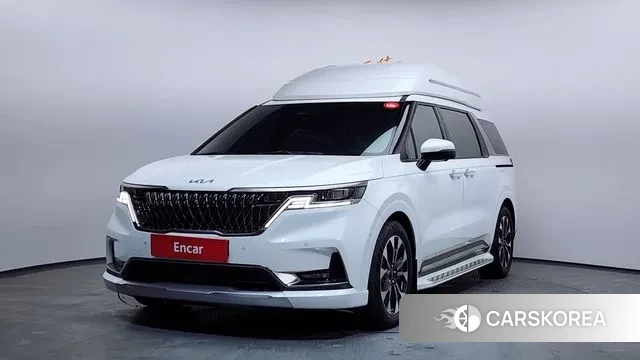 Kia Carnival 4th generation 2023 Белый из Кореи