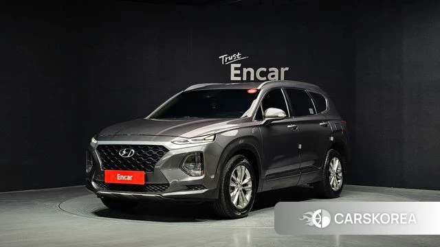 Hyundai Santa Fe TM 2018 Серый из Кореи