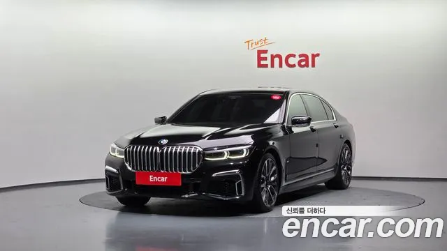 BMW 7 Series (G11) 2020 Черный из Кореи