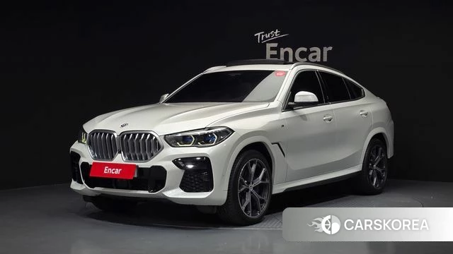 BMW X6 (G06) 2022 Белый из Кореи
