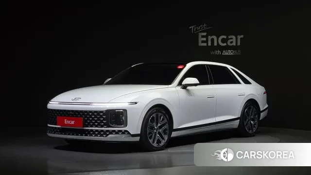 Hyundai Grandeur Hybrid (GN7) 2024 Белый из Кореи