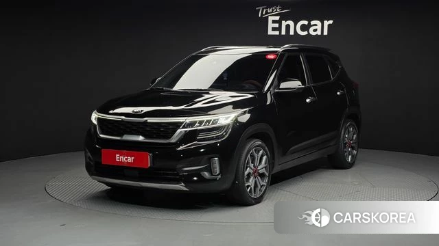 Kia Seltos 2019 Черный из Кореи