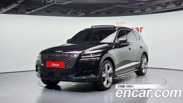 Genesis GV80 2021 Черный из Кореи