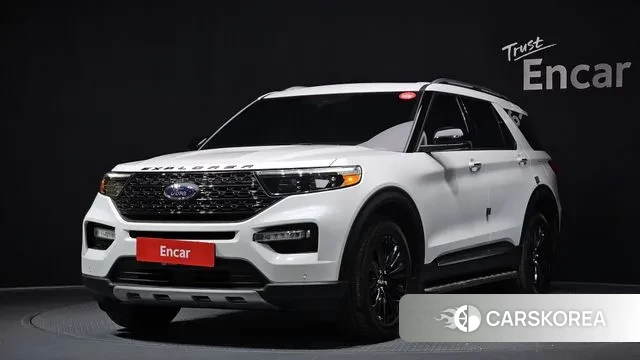 Ford Explorer 6th Generation 2020 Белый из Кореи