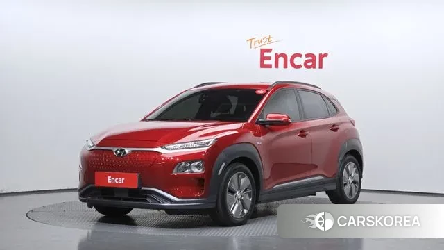 Hyundai Kona Electric 2019 Красный из Кореи