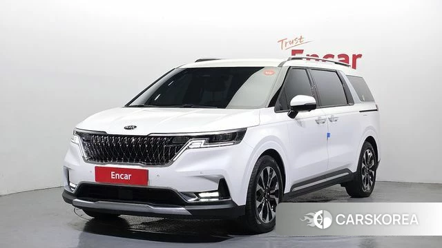 Kia Carnival 4th generation 2021 Белый из Кореи