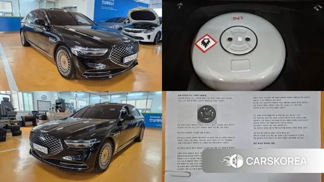 Genesis G90 2019 Черный из Кореи