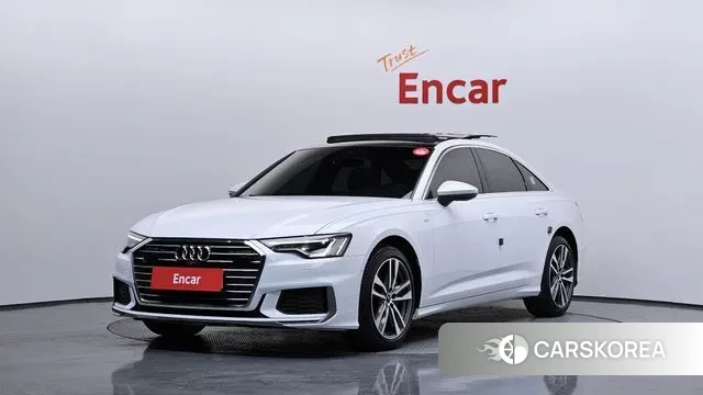 Audi A6 (C8) 2021 Белый из Кореи