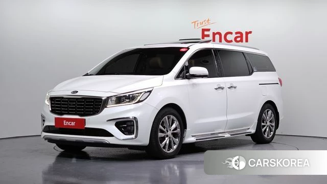 Kia The New Carnival 2018 Белый из Кореи