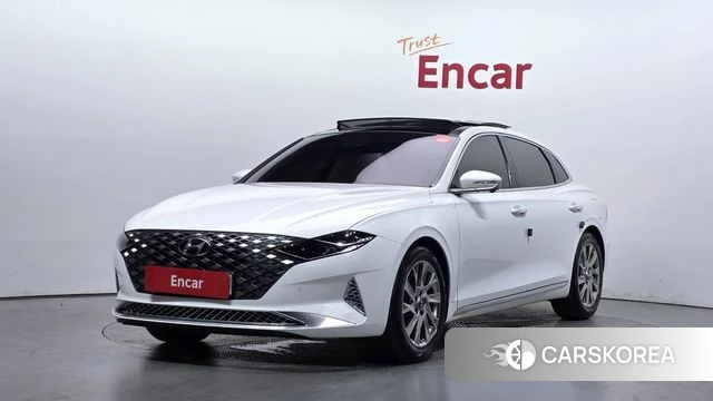 Hyundai The New Grandeur IG Hybrid 2019 Белый из Кореи