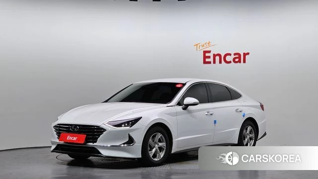 Hyundai Sonata (DN8) 2019 Белый из Кореи