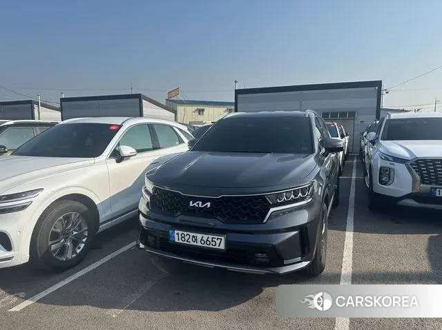 Kia Sorento 4th Generation 2021 Серый из Кореи