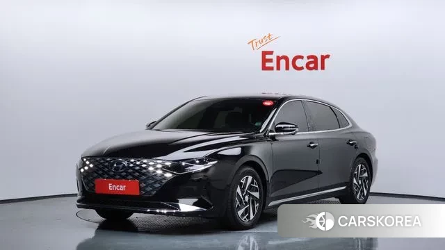 Hyundai The New Grandeur IG Hybrid 2022 Черный из Кореи