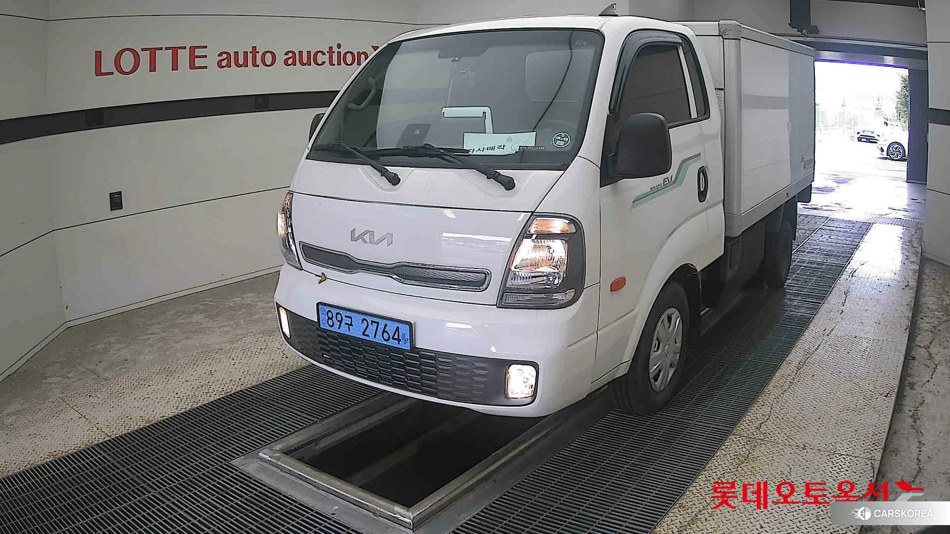 Kia Bongo Ⅲ EV Low-phase Built-in Car 2022 Белый из Кореи