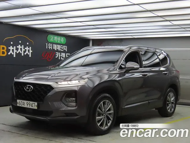 Hyundai Santa Fe TM 2018 Серый из Кореи