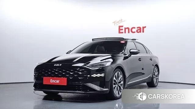 Kia K8 2021 Черный из Кореи