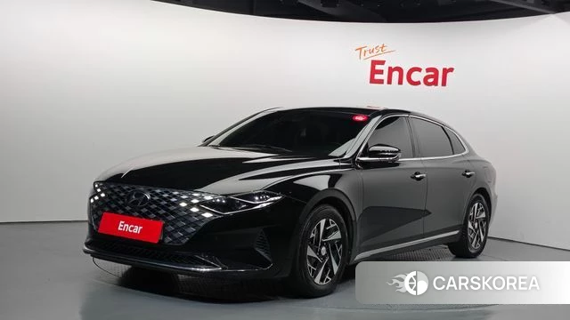 Hyundai The New Grandeur IG Hybrid 2022 Черный из Кореи