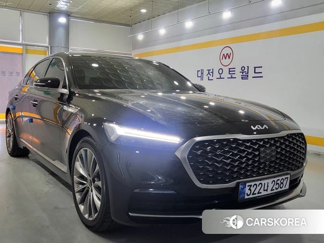 Kia The New K9 2nd generation 2023 Черный из Кореи
