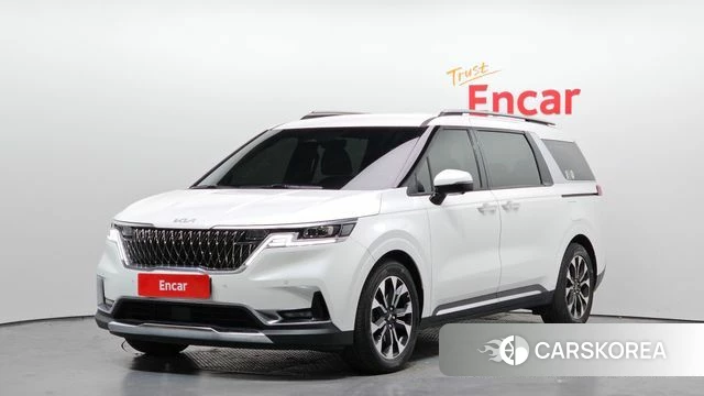 Kia Carnival 4th generation 2021 Белый из Кореи