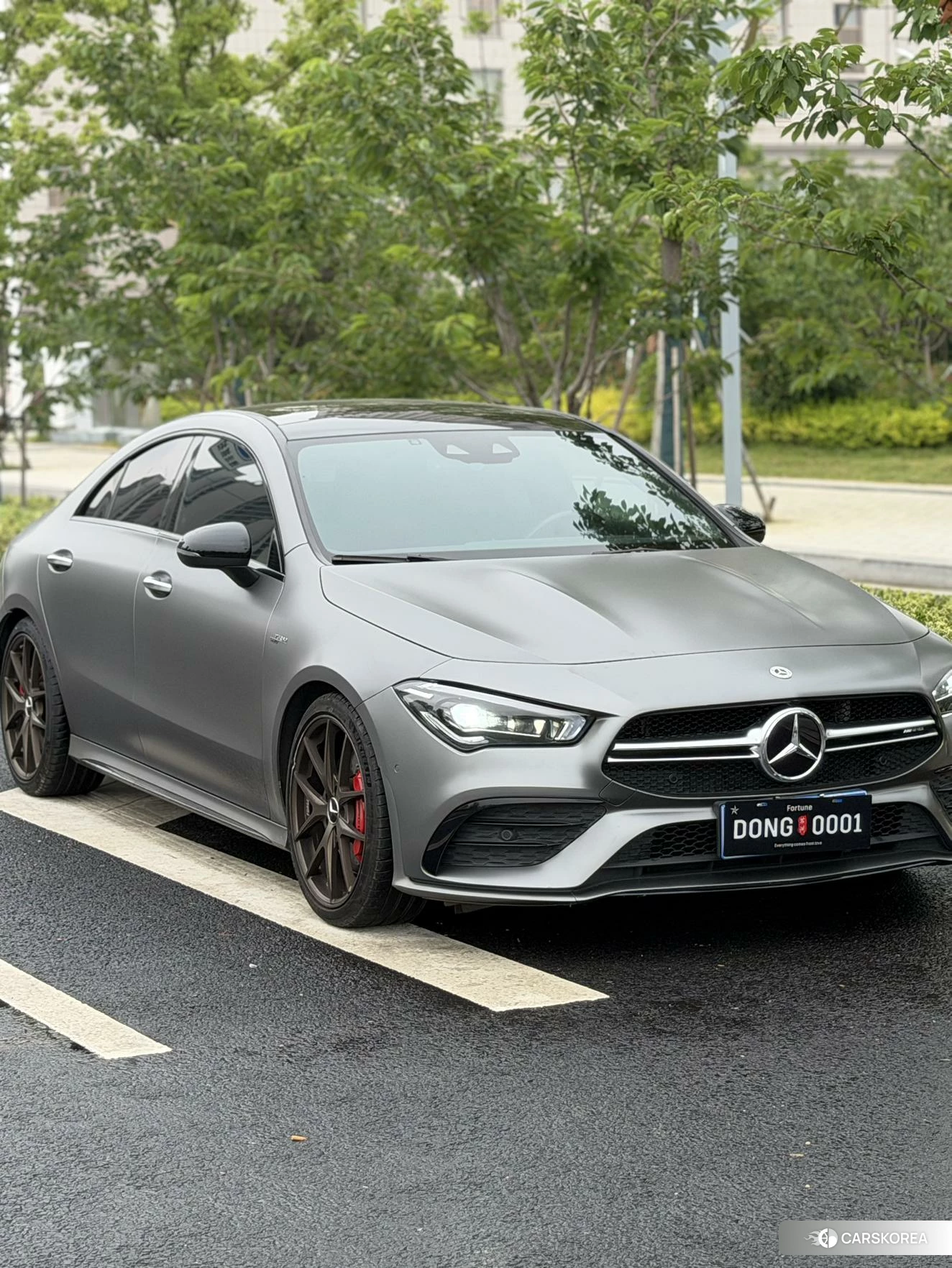 Mercedes-Benz CLA AMG 2021 Темно-серый из Китая