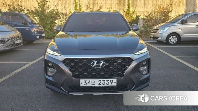 Hyundai Santa Fe TM 2019 Серый из Кореи