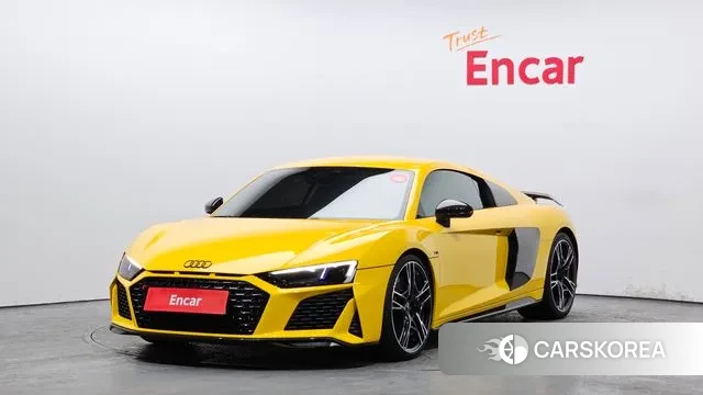 Audi R8 (4S) 2021 Желтый из Кореи
