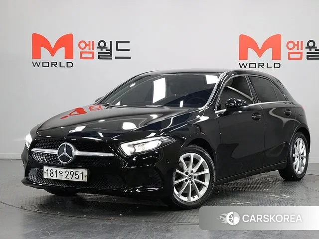 Mercedes-Benz A-Class W177 2019 Черный из Кореи