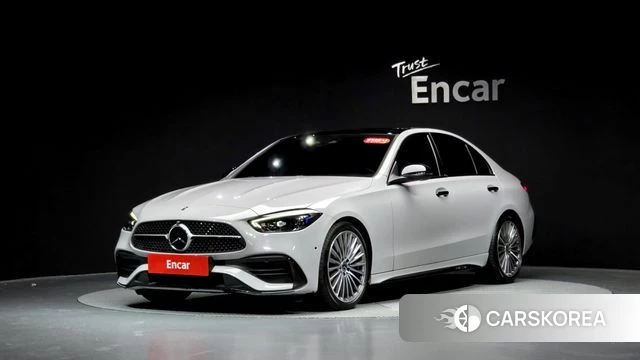 Mercedes-Benz C-Class W206 2023 Серебристо-серый из Кореи