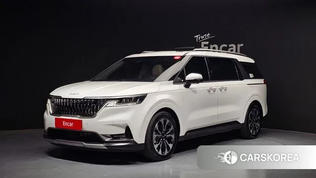 Kia Carnival 4th generation 2023 Белый из Кореи