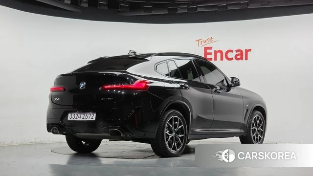 BMW X4 (G02) 2024 Черный из Кореи