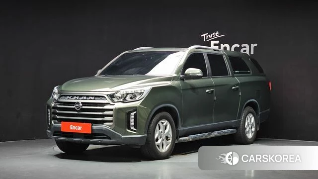 Ssangyong The New Rexton Sports Cannes 2022 Темно-зеленый из Кореи