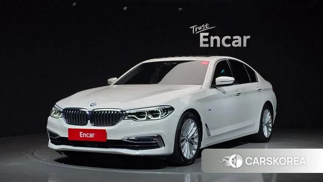 BMW 5 Series (G30) 2018 Белый из Кореи